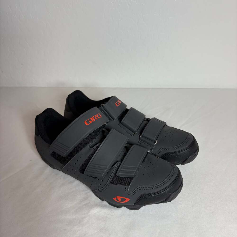 GIRO CARBIDE Men's Mountain CYCLING SHOES - Size 7.5/ EU 40 - Grey Black